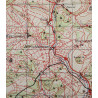 Carte alliée, ADENAU, Allemagne, 1945, 4th ID