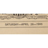 Newspaper, Chicago Herald American, April 28, 1945, 'Himmler Peace Bid Reported — Hear Hitler Dying'