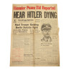 Newspaper, Chicago Herald American, April 28, 1945, 'Himmler Peace Bid Reported — Hear Hitler Dying'