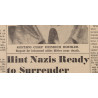 Newspaper, Chicago Herald American, April 28, 1945, 'Himmler Peace Bid Reported — Hear Hitler Dying'