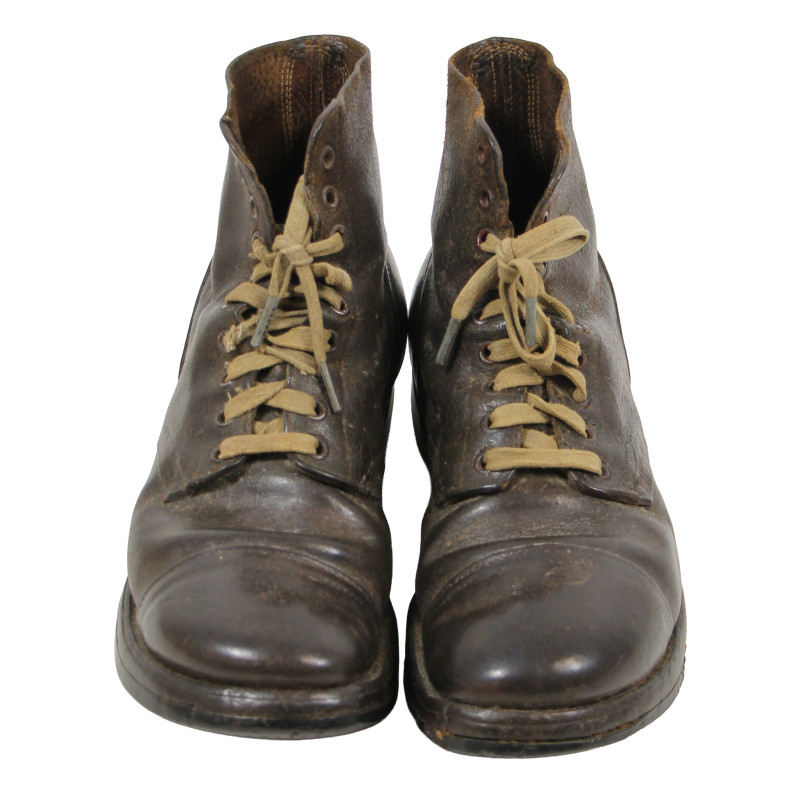 Shoes, Service, Composition Sole, Type II, US Army, Size 9 ½ C & 10 D