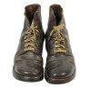 Brodequins de combat, US Army, Type II, cuir lisse, pointure 9 ½ C & 10 D