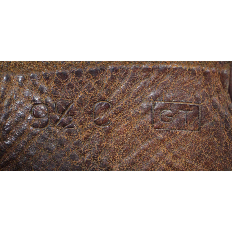 Brodequins de combat, US Army, Type II, cuir lisse, pointure 9 ½ C & 10 D
