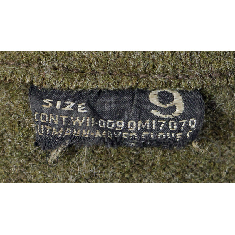 Gloves, Wool, with Leather Palm, US Army, GUTMANN-MAYER GLOVE CO., Size 9