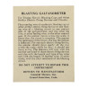 Galvanomètre, GENERAL METERS, INC., US Army, démolition