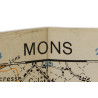 Carte britannique, MONS, Belgique, 1943