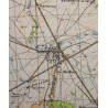 Carte britannique, MONS, Belgique, 1943