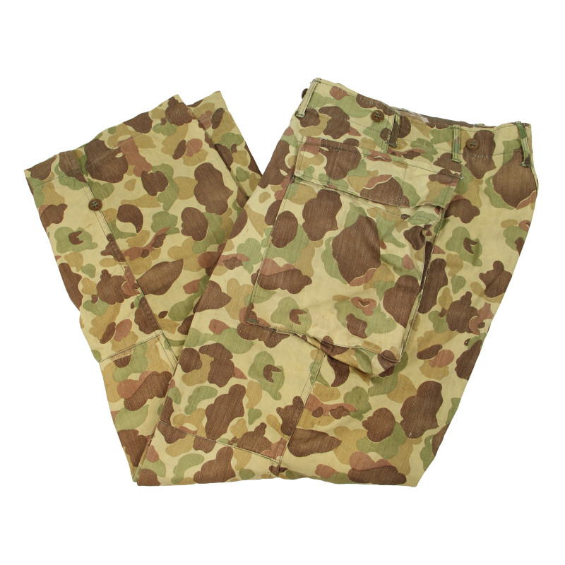 Trousers, HBT (Herringbone Twill), Camouflage, US Army, 30 x 31, 1944