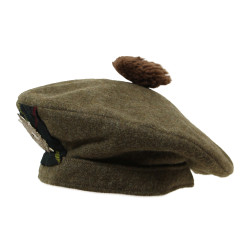 Tam O'Shanter, D.M.C. CAP MFG. CO. LTD. 1942, Size 7 ½, The Canadian Scottish Regiment