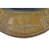 Casque Adrian, Mle 1915, soldat Jean Leduc, 3e Cie, 114e BCA, mort de ses blessures en septembre 1917