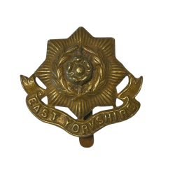 Cap Badge, East Yorkshire Regiment, D-Day, Sword & Gold Beach, Normandie