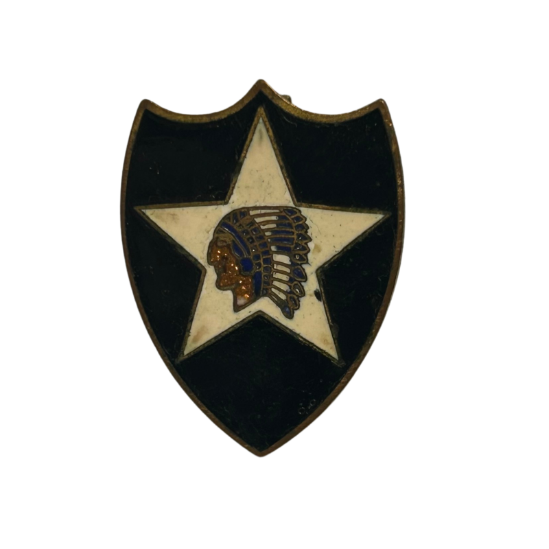 Distinctive Insignia, 2nd Infantry Division, Pin Back