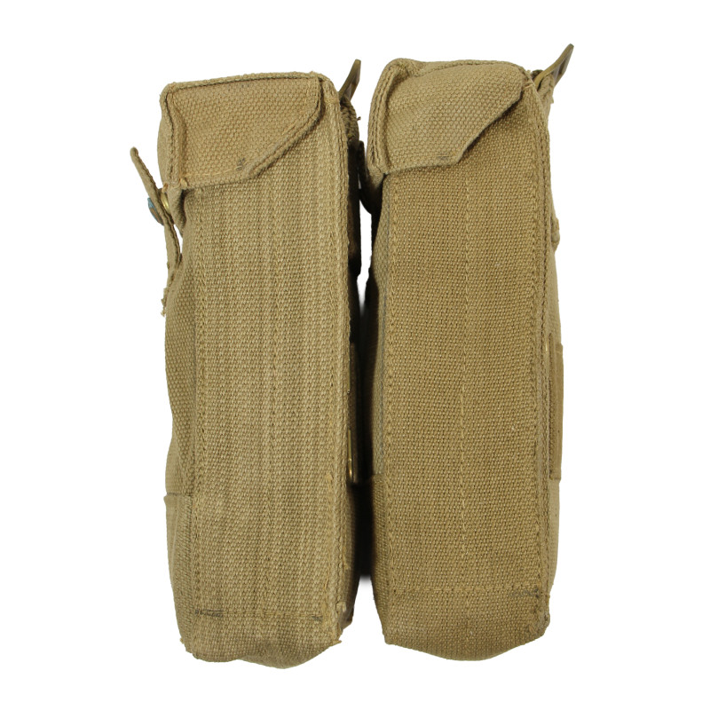 Paire de cartouchières britanniques, Pouches, Mk III, M.W. & S. Ltd. 1942 /I\