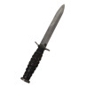 Knife, Trench, USM3, KINFOLKS, INC. 1943 on Blade, with Scabbard, USM6, MOOSE CO. 1943