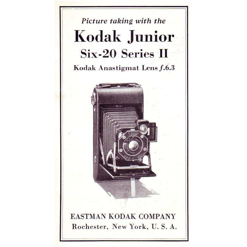 Appareil photo, Kodak Junior Six-20, Series II