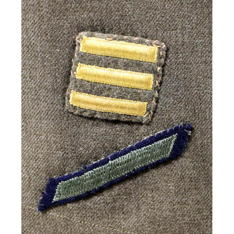 Veste de sortie, Master Sergeant, ETOUSA, 42R, 1941, nominative