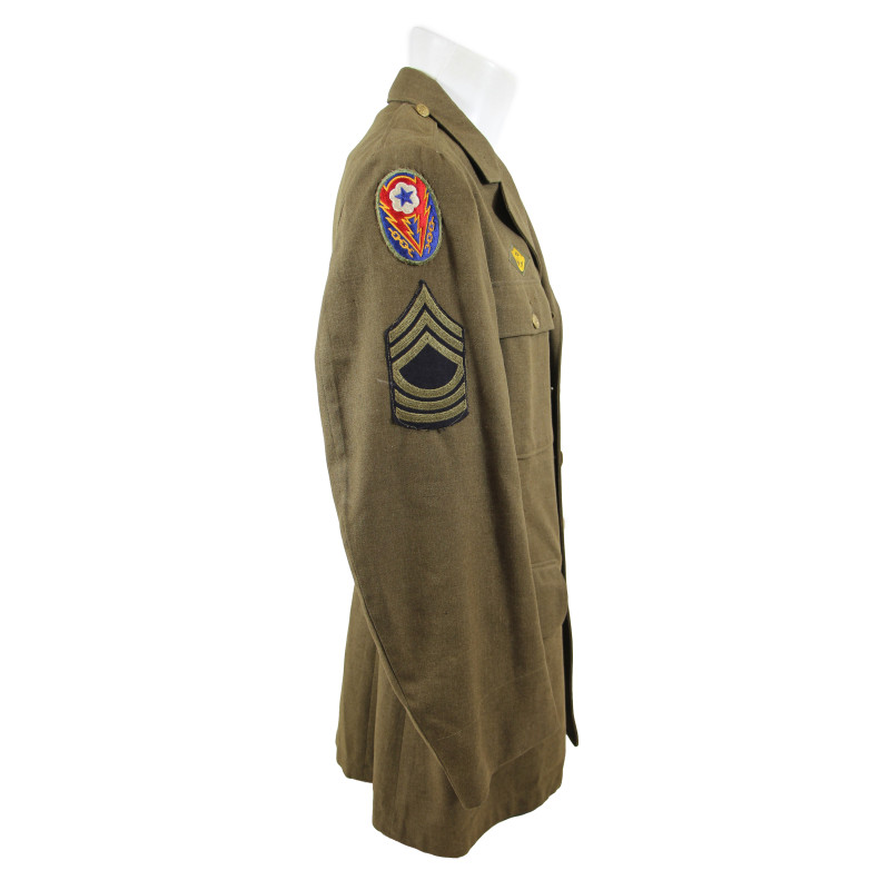 Veste de sortie, Master Sergeant, ETOUSA, 42R, 1941, nominative