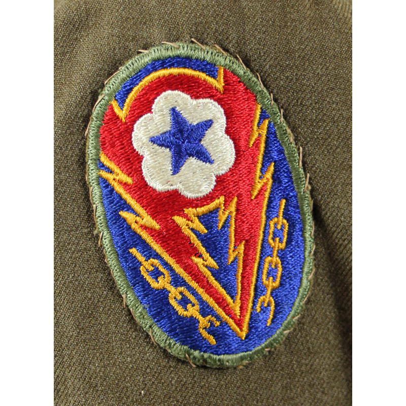 Coat, Serge, Wool, OD, Master Sergeant, ETOUSA, 42R, 1941, Named