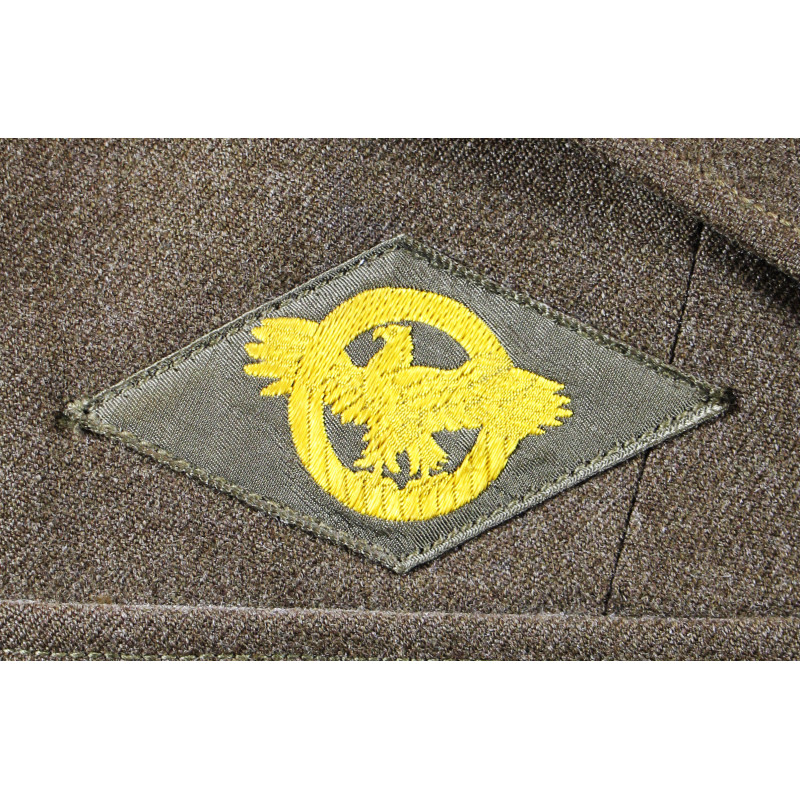 Veste de sortie, Master Sergeant, ETOUSA, 42R, 1941, nominative