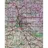 Map, British, AVRANCHES-FOUGÈRES, 1944