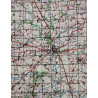 Map, British, AVRANCHES-FOUGÈRES, 1944