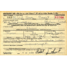Carte d'identité, Medical Department, 1944, 2e type, Pfc. Robert Smart, CBI