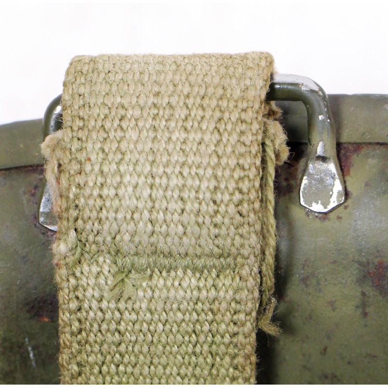 Casque M1, pattes fixes, liner ST. CLAIR RUBBER CO., aumônier chrétien