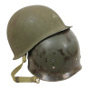 Helmet, M1, Fixed Loops, ST. CLAIR RUBBER CO. Liner, Chaplain