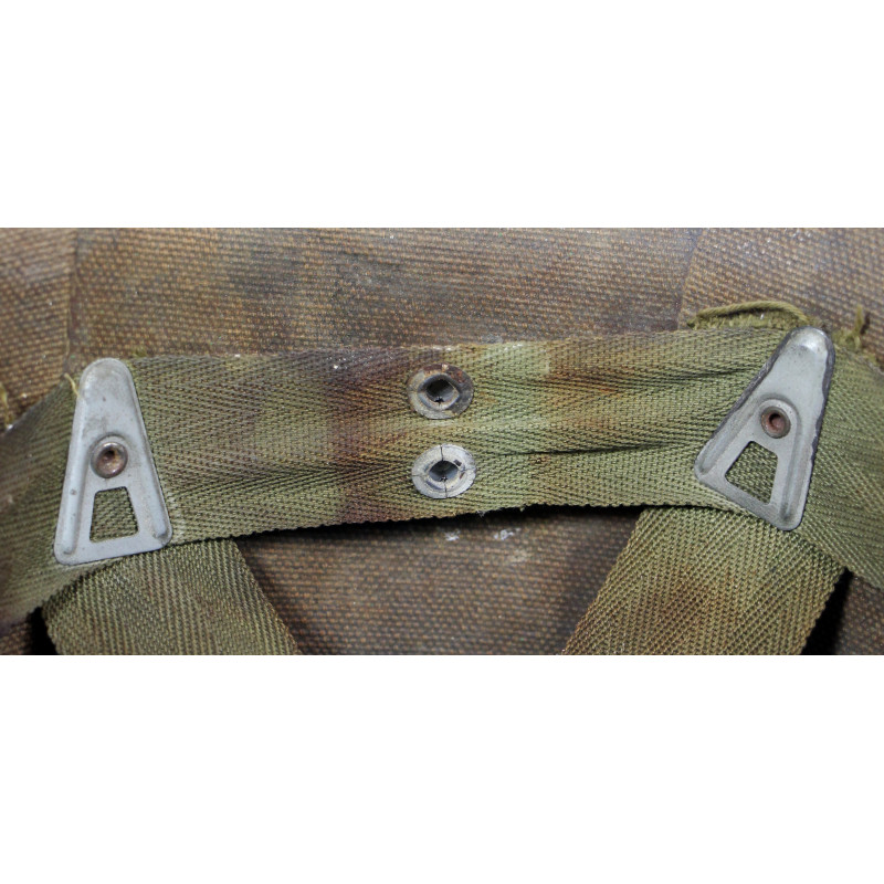 Casque M1, pattes fixes, liner ST. CLAIR RUBBER CO., aumônier chrétien