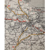 Carte britannique, ST. BRIEUC-RENNES, 1941
