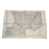 Map, Silk, Escape, MI 9, Southern France & Western Mediterranean