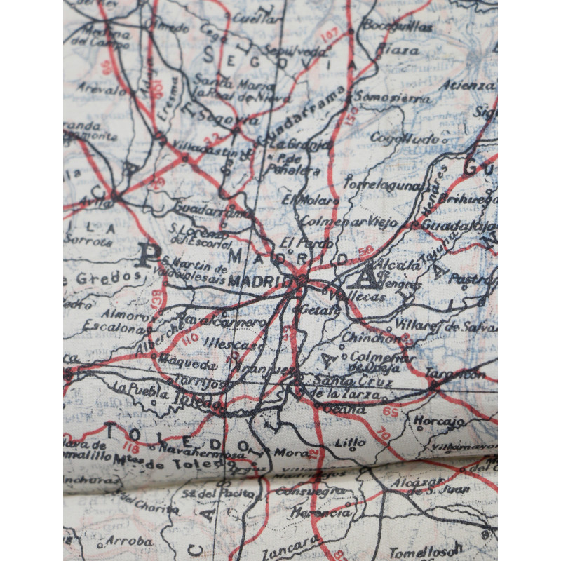 Map, Silk, Escape, MI 9, Southern France & Western Mediterranean