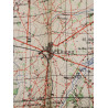 Map, British, PÉRIERS, Battle of the Hedgerows, 1943