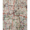 Carte britannique, PÉRIERS, bataille des haies, 1943