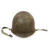 Casque M1, pattes fixes, 63rd Infantry Division, liner FIRESTONE