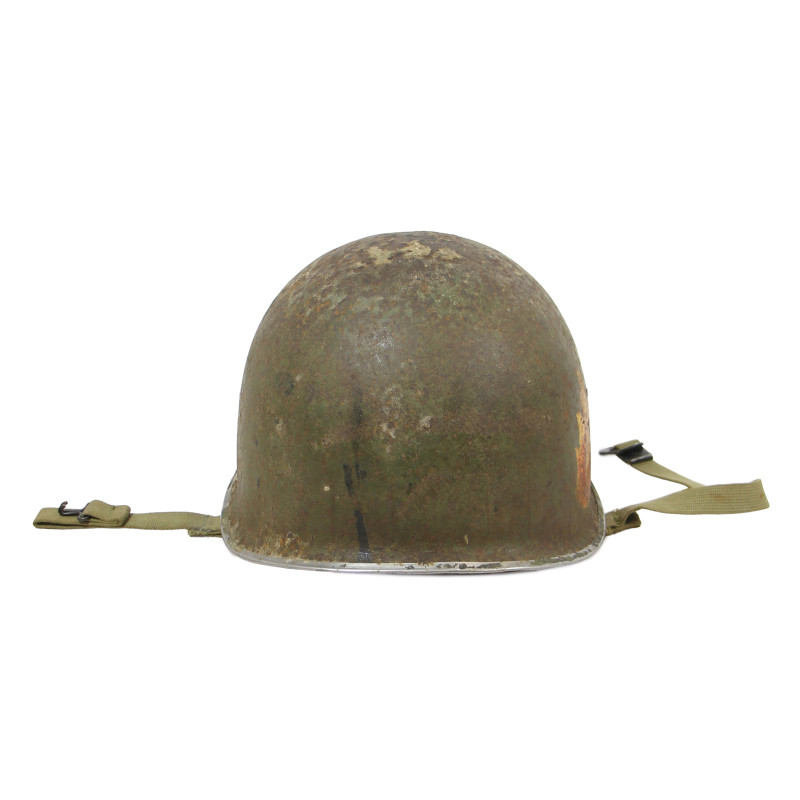 Helmet, M1, Fixed Loops, 63rd Infantry Division, FIRESTONE Liner