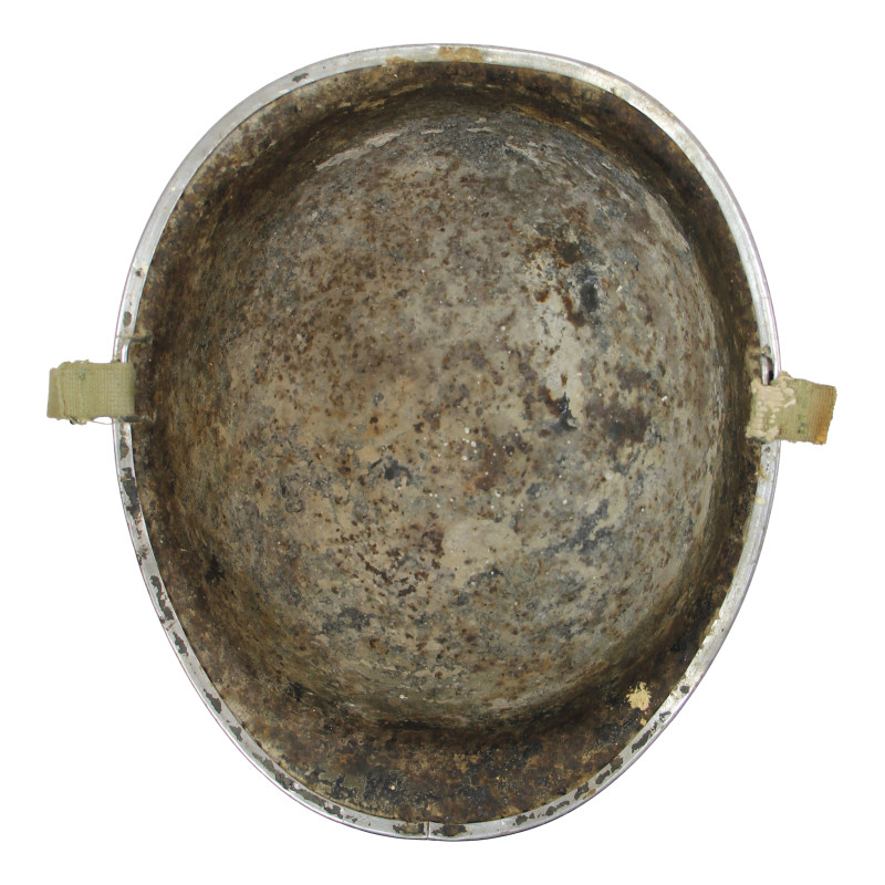Casque M1, pattes fixes, 63rd Infantry Division, liner FIRESTONE