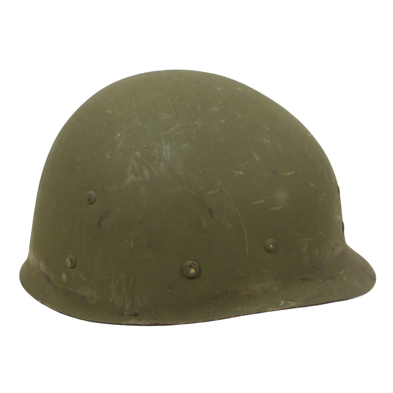 Casque M1, pattes fixes, 63rd Infantry Division, liner FIRESTONE
