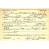 Carte d'identité, F/O Roy Carman, pilote de planeur, 305th TCS, 442nd TCG, 9th Air Force, USAAF, ETO