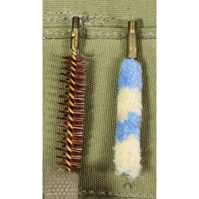 Housse, nécessaire de nettoyage, Browning M2, calibre .50, Cleaning Rod, M15-C64274A, état neuf