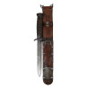 Couteau USM3 CASE 1943 (lame) & fourreau USM6, VINER BROS. 1943