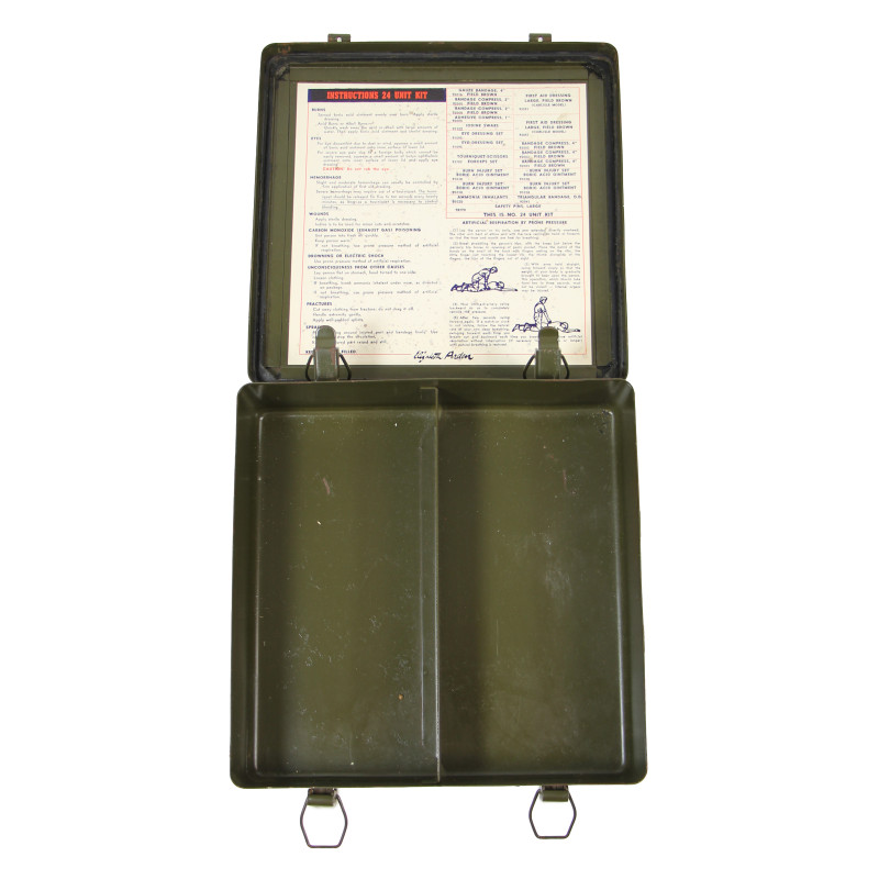Boîte de premiers secours, First-Aid, 24-Unit, 1er type