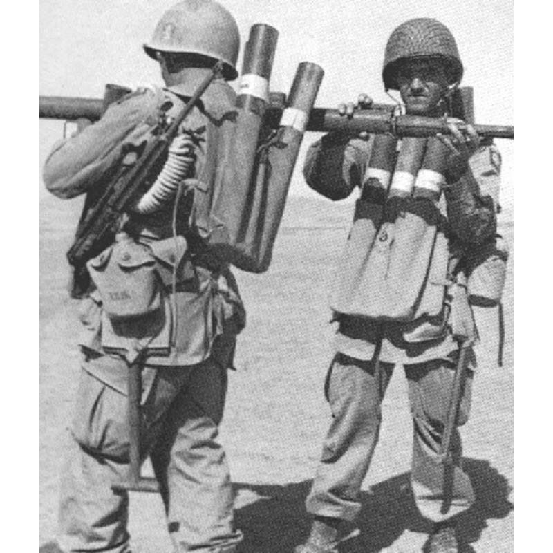 Chasuble porte-munitions M2, US Army, mortier & bazooka