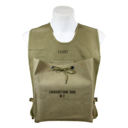 Chasuble porte-munitions M2, US Army, mortier & bazooka