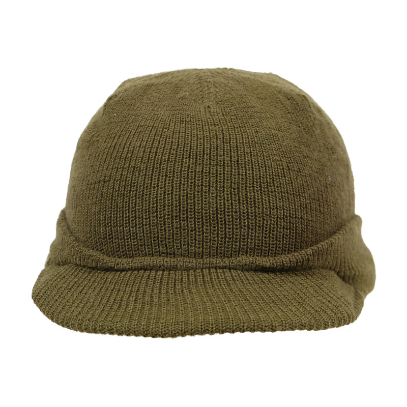 Cap, Wool Knit, 'Beanie', Jeep Cap, Medium