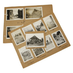 Lot de photographies, US Army, Saint-Lô et Marigny, Normandie, 1944