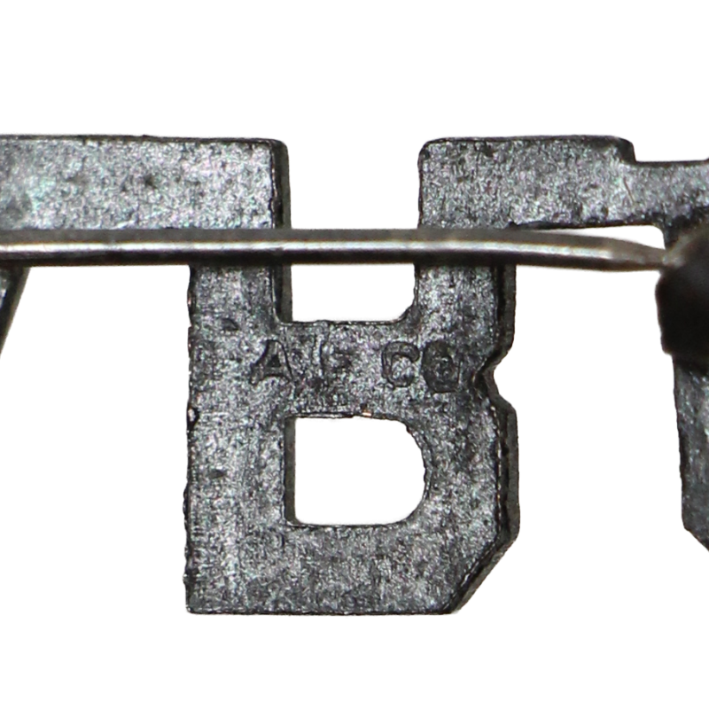Insigne de col ARC, American Red Cross, A.E. CO.