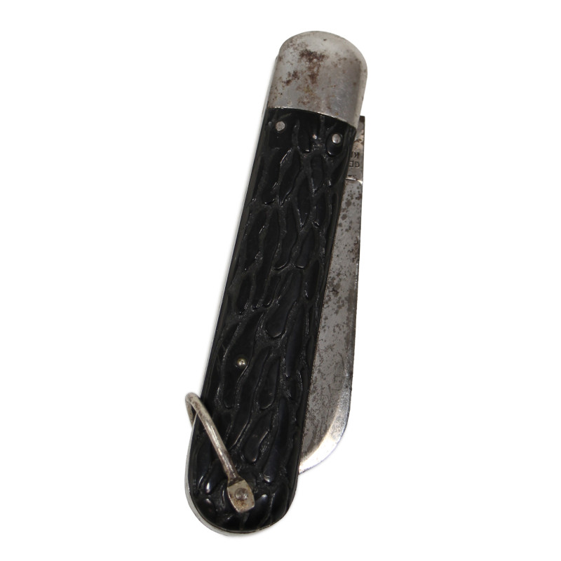 Knife, Pocket, Parachutist, M2, PRESTO, Geo. Schrade Knife Co., Inc., Hawkbill Blade