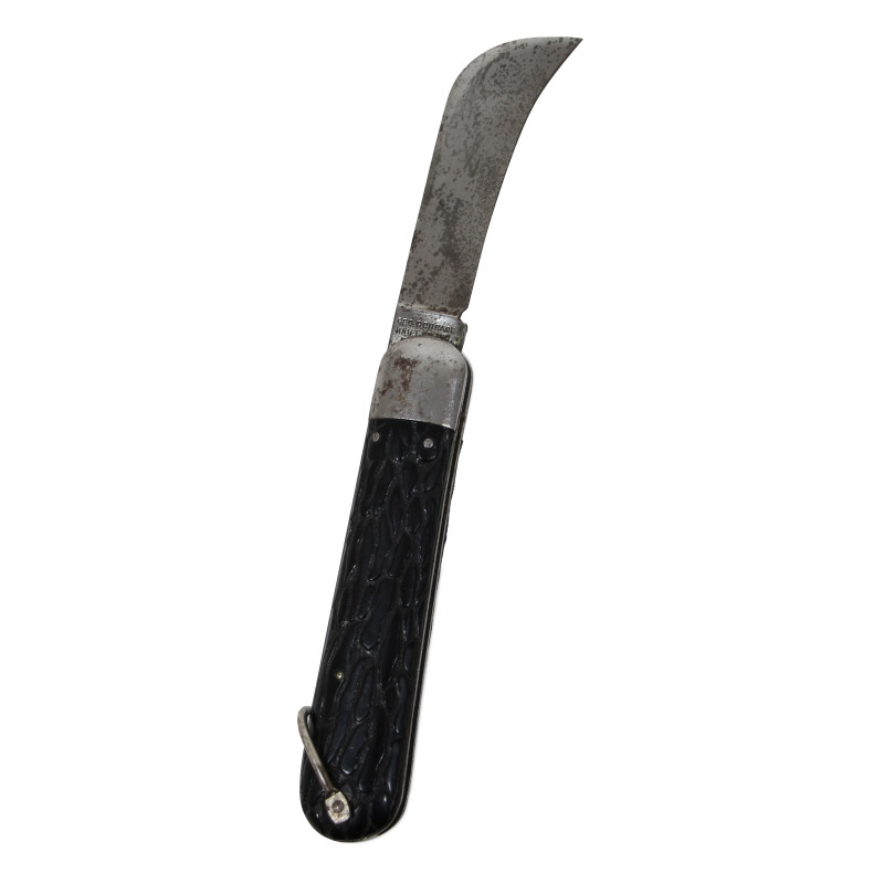 Canif M2, parachutiste, PRESTO, Geo. Schrade Knife Co., Inc., lame Hawkbill