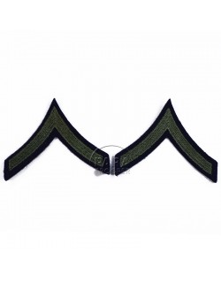 Grades en tissu de Private First Class
